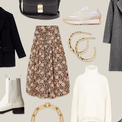 4 Ways With A Printed Midi Skirt