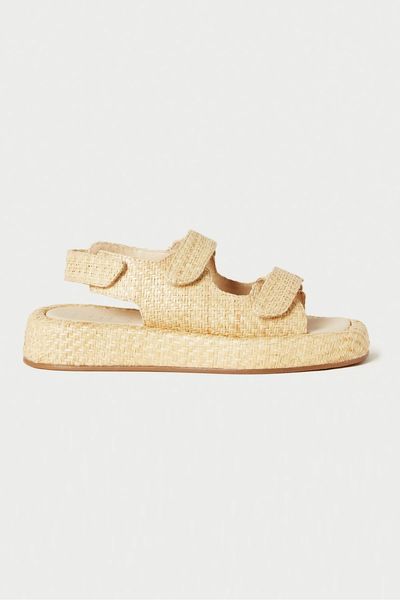 Blaise Natural Platform Sandal from Loeffler Randall