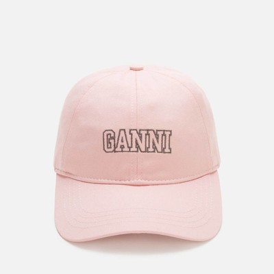 Cotton Logo Cap from Ganni