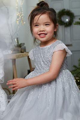 Sequin & Tulle Dress (1-6yrs)