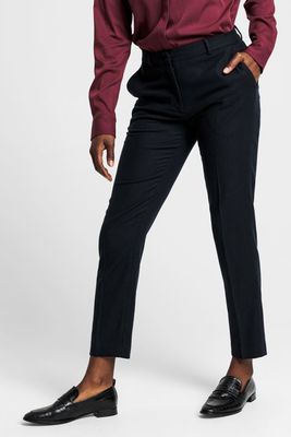 Washable Stretch Wool Tapered Pants