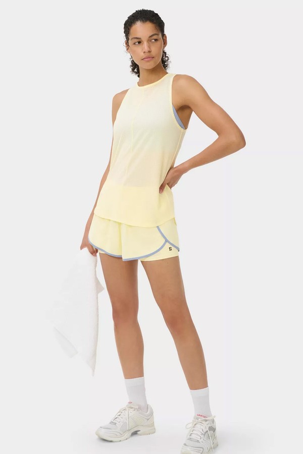 Burnout Stripe Run Vest 