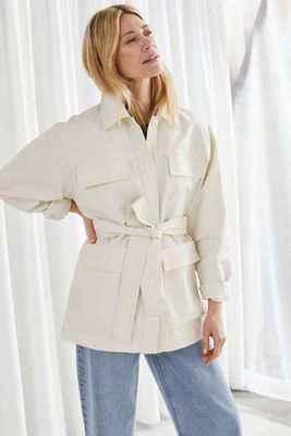 Belted Cotton Jacket from & Other Stories