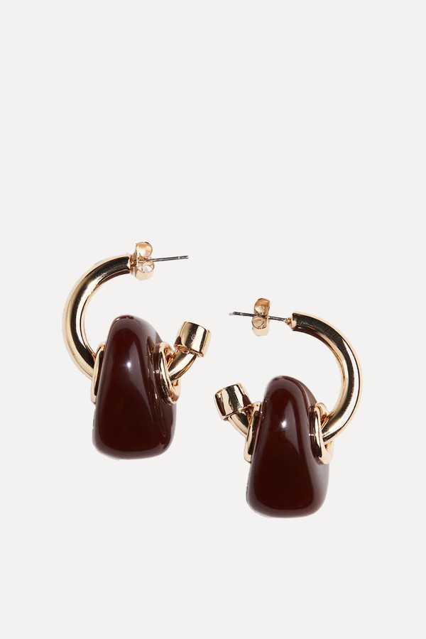 Pendant Hoop SEarrings