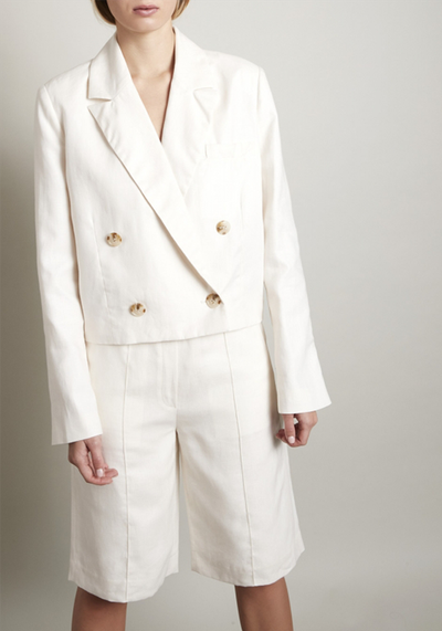 Chagos Linen Blazer from Loulou Studio