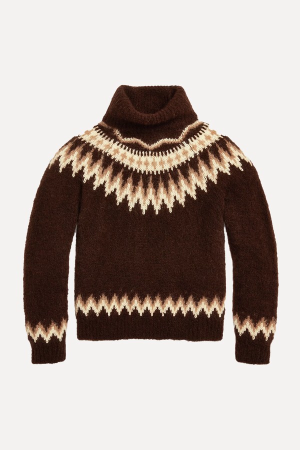 Fair Isle Wool-Blend Rollneck from Ralph Lauren