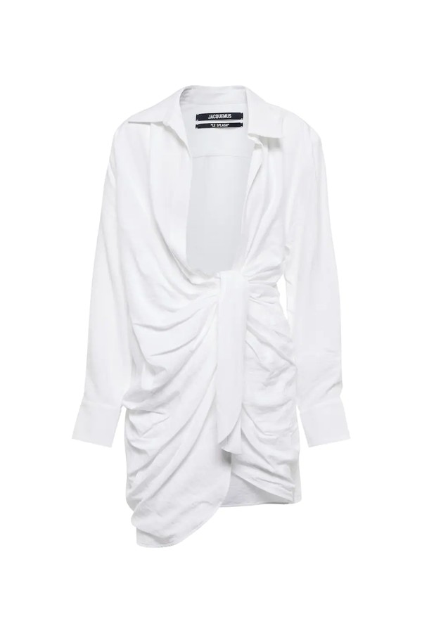 La Robe Bahia Gathered Minidress from Jacquemus