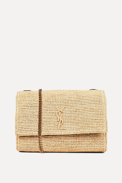 Niki Medium Chain Raffia Bag from Saint Laurent