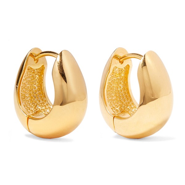 Gold Vermeil Hoop Earrings from Sophie Buhai