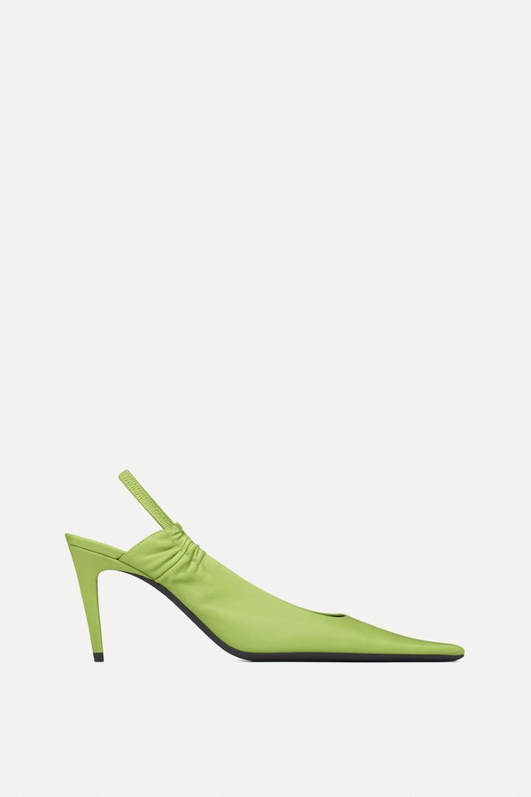 Anne-Marie Slingback Pumps from Saint Laurent