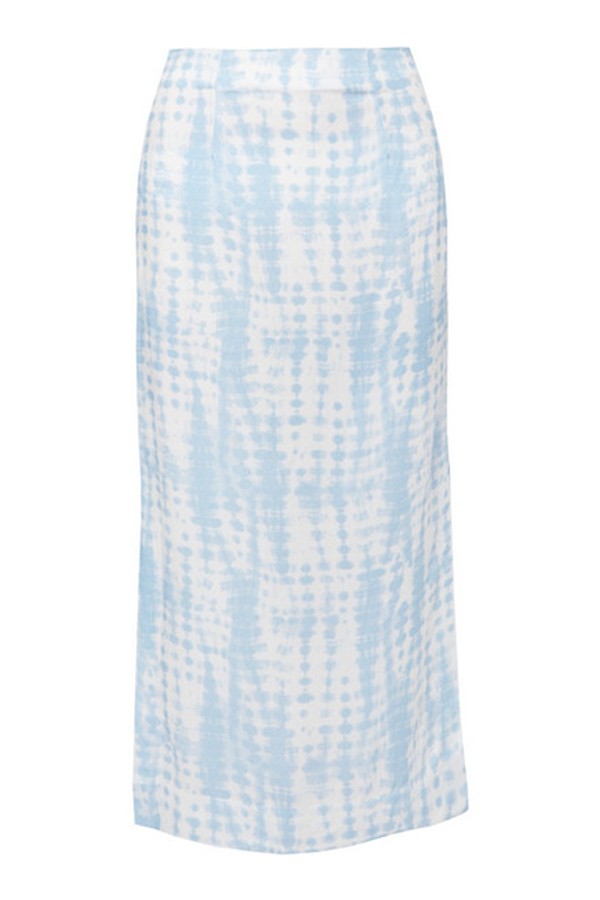 Penny Tie-Dye Jersey Midi Skirt from Staud