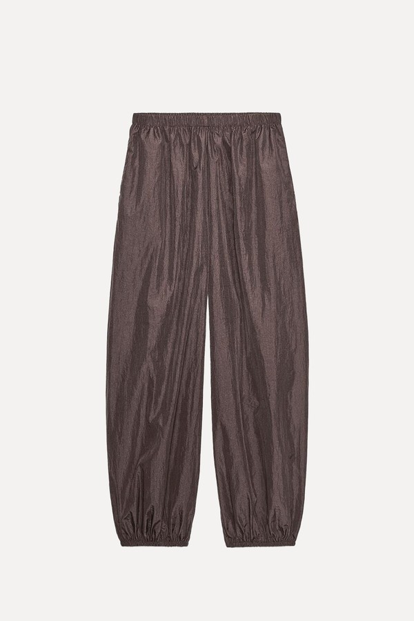 Nylon Balloon Trousers