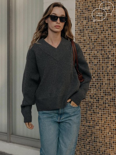 The Round Up: V-Neck Knits