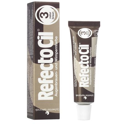  Natural Brown 3 Eyelash and Eyebrow Tint from Refectocil