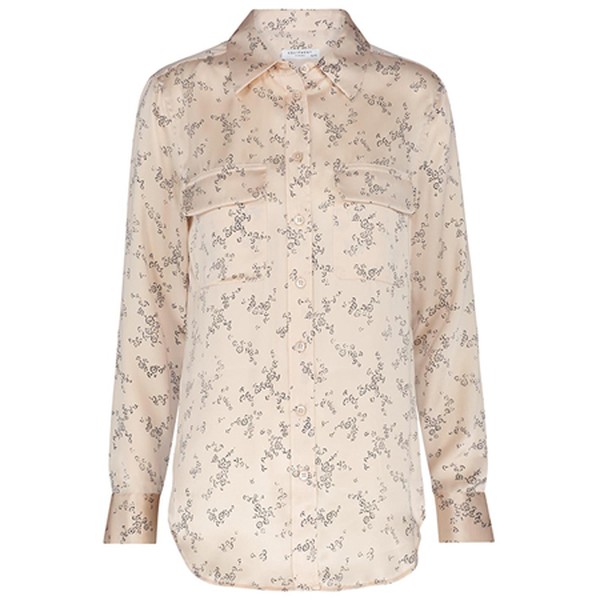 Slim Signature Shirt In French Nude Floral from Equipment