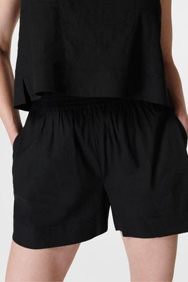 Summer Stretch Linen Shorts