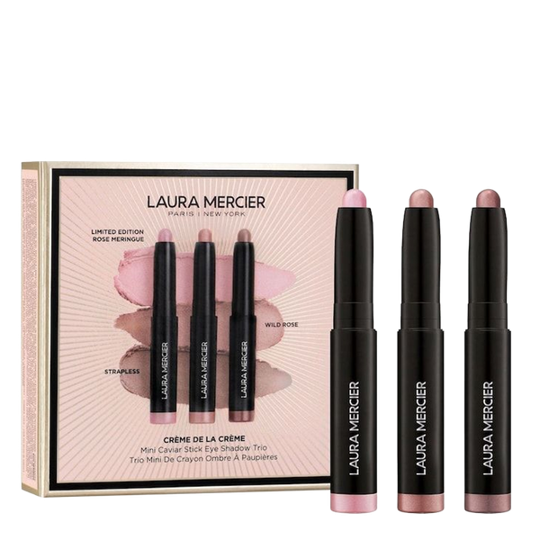 Mini Cream De La Cream Caviar Stick Eyeshadow Trio from Laura Mercier