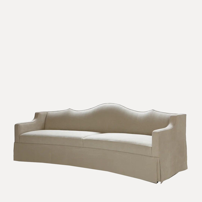 Cadogan Camel Curved Sofa from Michael Reeves