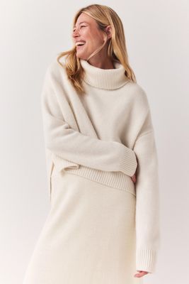 Stepped Hem Jumper from The White Company