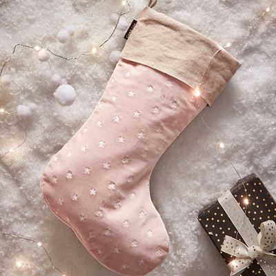 Star Embroidered Stocking from Cox & Cox