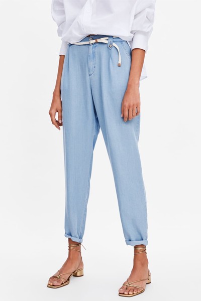 Belted Trousers from Zara