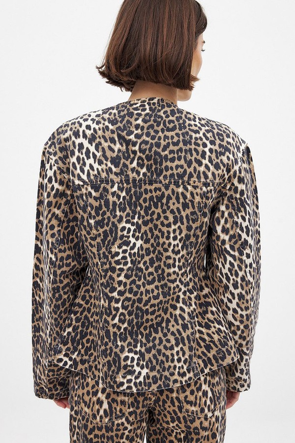 Marked Waist Denim Jacket from NA-KD