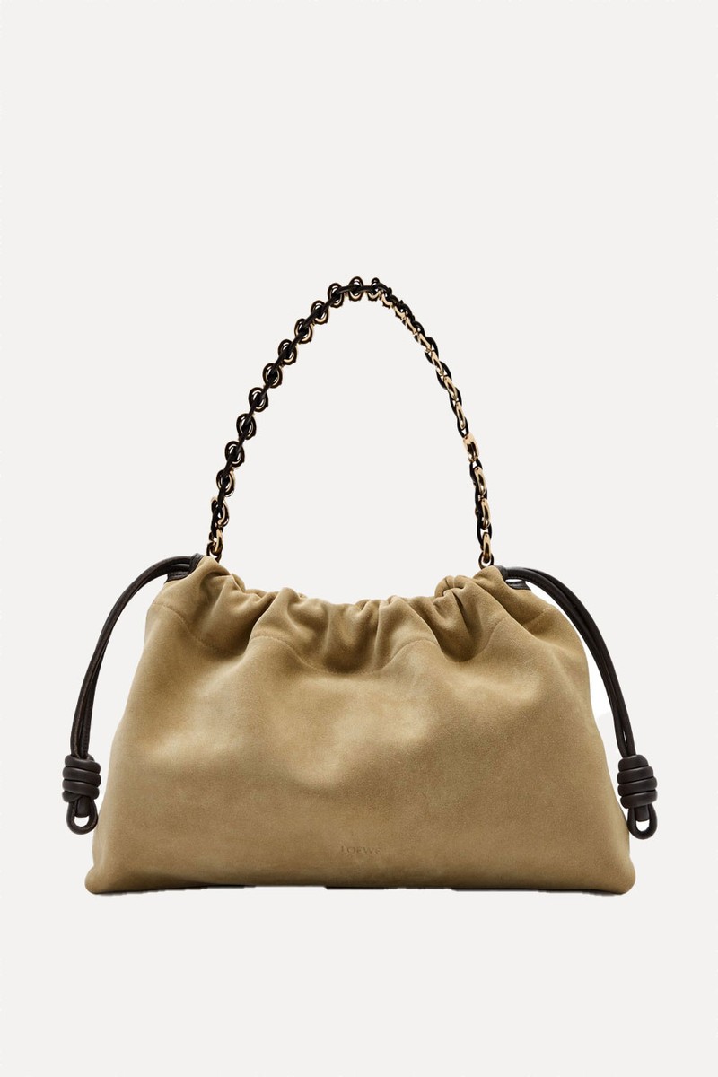 Flamenco Suede Shoulder Bag from Loewe