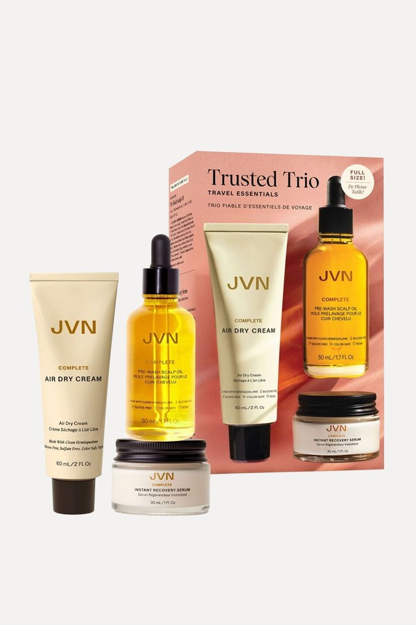 Trusted Trio Travel Essentials from JVN Hair