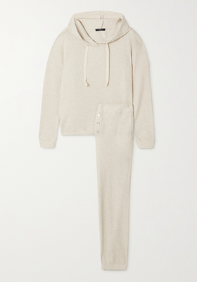 Murray Waffle-Knit Hoodie & Track Pants Set from Rails