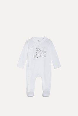 Baby Mummy Loves Me Sleepsuit from Mini Cuddles