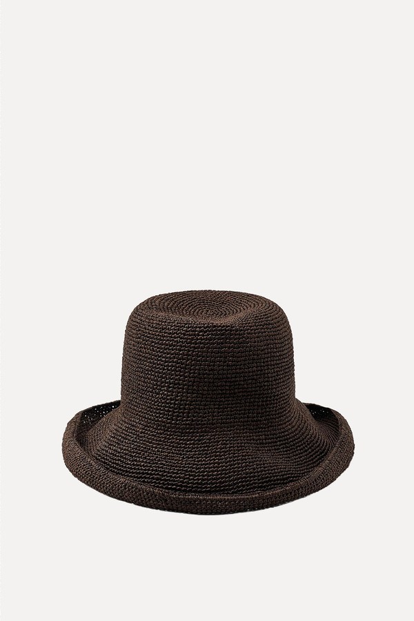 Paper Bucket Hat from ZARA