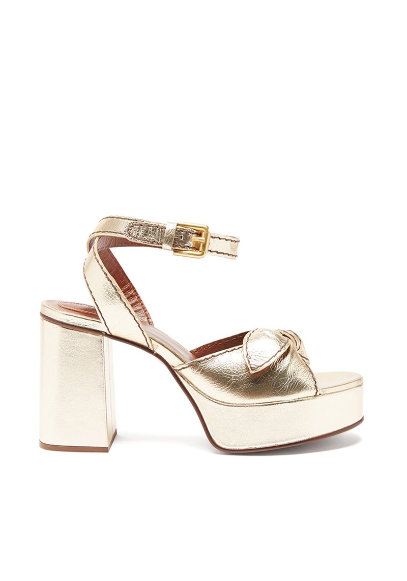 Kamilla Bow-Front Platform Heels from See By Chloé