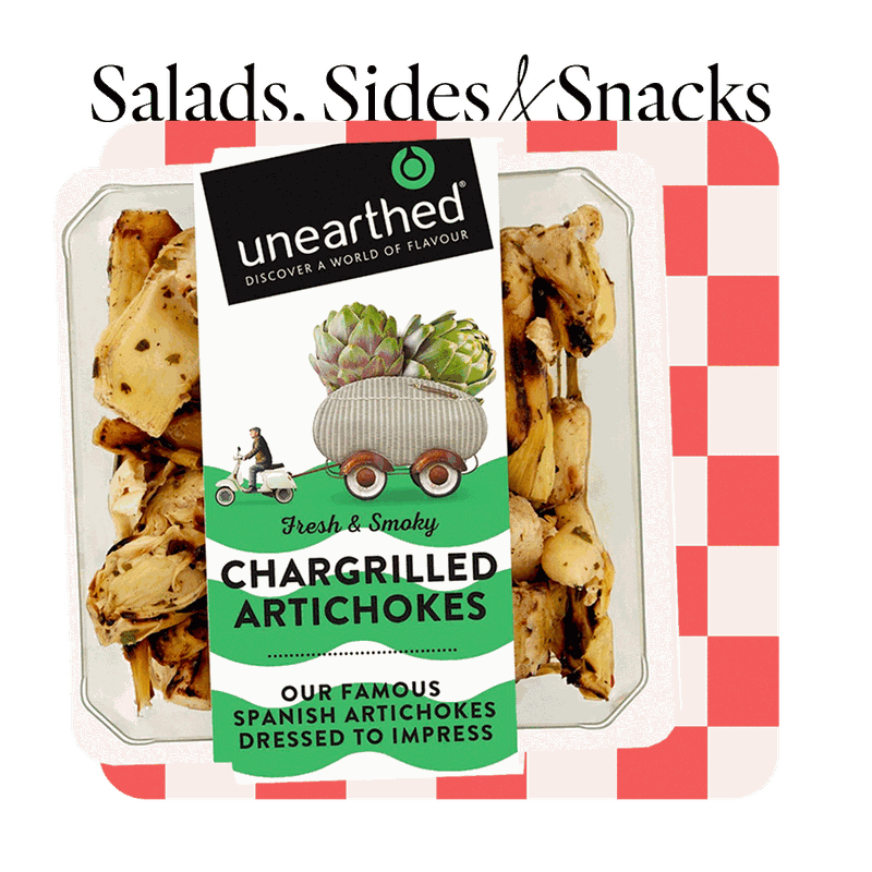 Chargrilled Artichokes from Unearthed