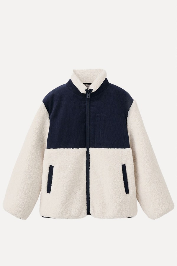 Shearling Effect Jacket from Mango