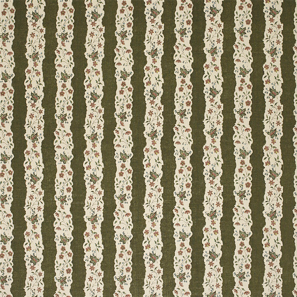 Upholstery Fabric Red Oak Stripe from Michael Smith