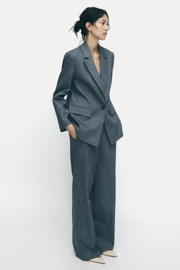 Straight Fit Trousers