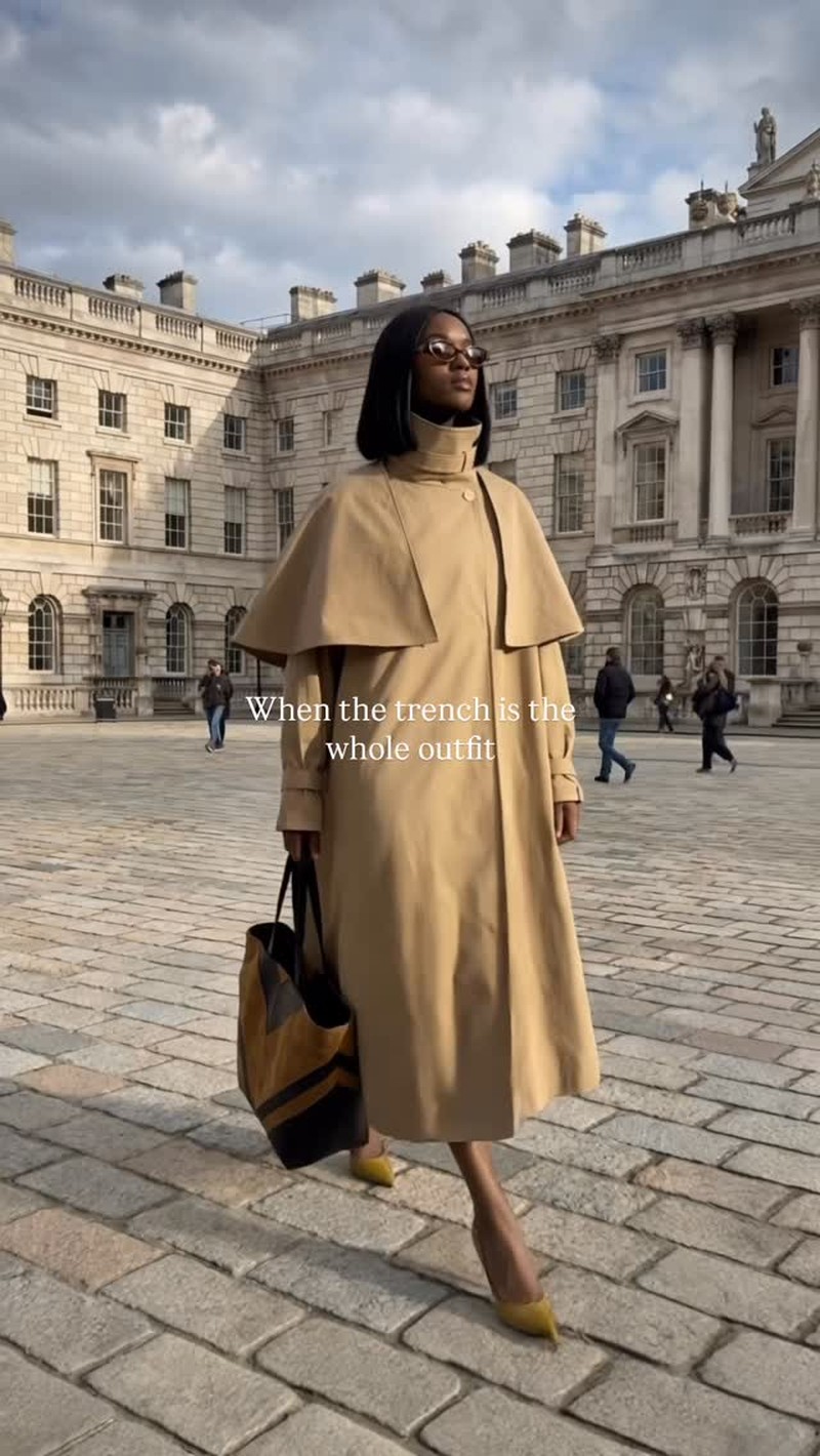 POV: when the trench is the whole outfit

These images were created using AI tools.