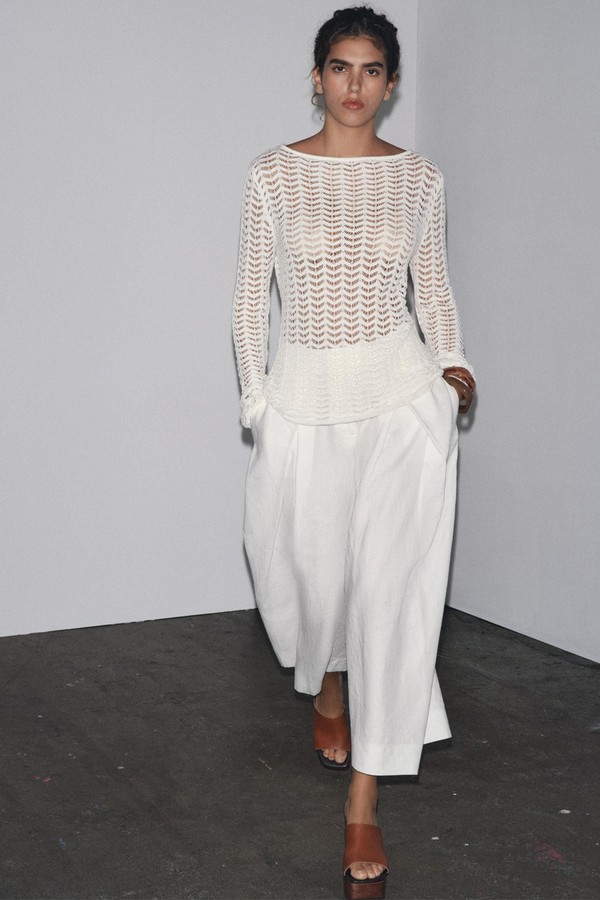Textured Knit Sweater from Zara