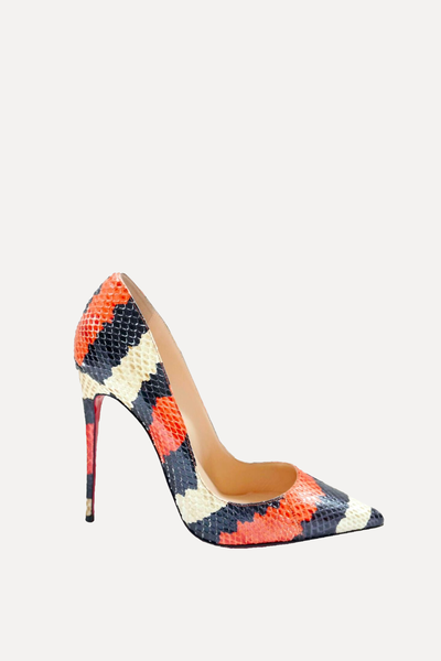 Striped Python Leather So Kate Pumps from Christian Louboutin