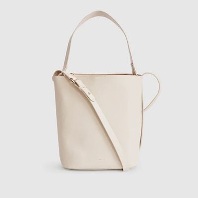 Hudson Leather Bucket Bag from Reiss