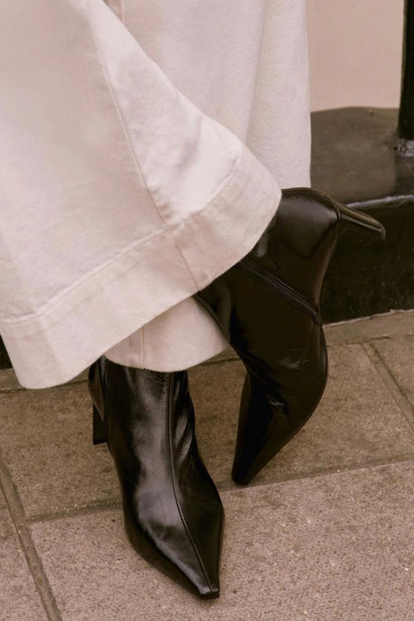 Macy Mid Heel Ankle Boots from Mint Velvet