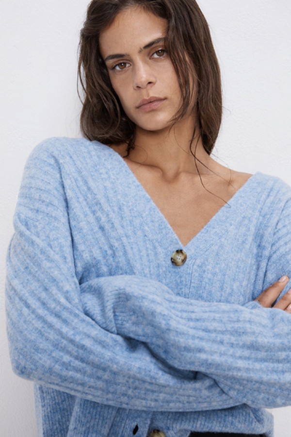 Soft Feel Cardigan with Buttons from Zara