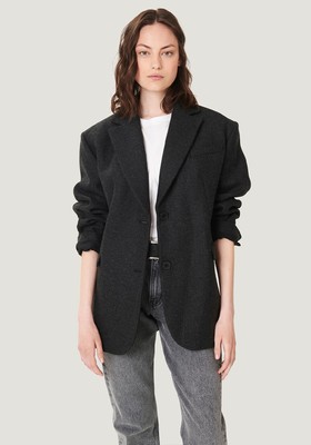 Oizo Oversized Wool Blazer Jacket