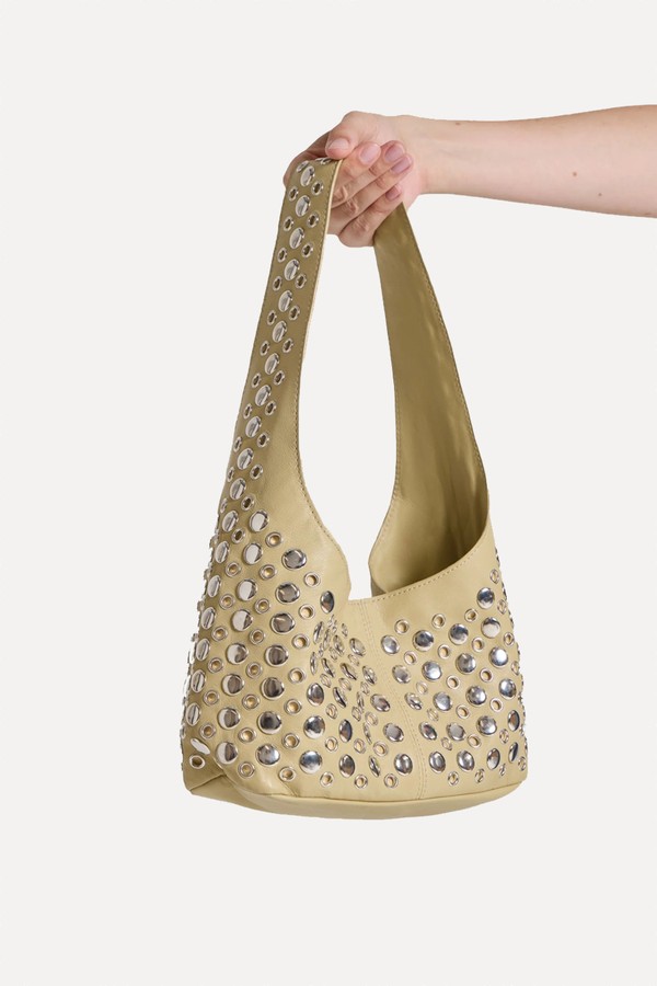 Osmium Studded Leather Bag from Jaded London