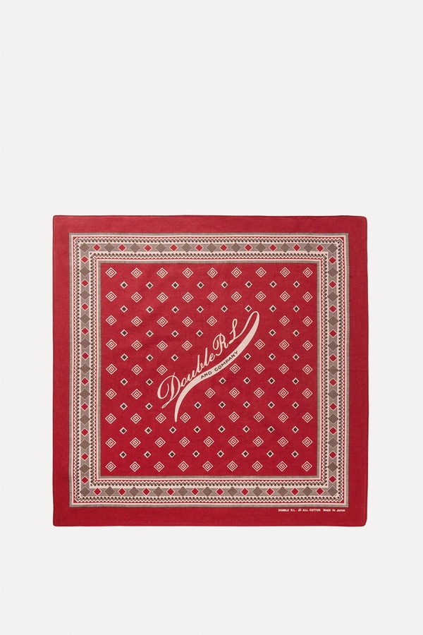 Printed Cotton-Voile Scarf from RRL