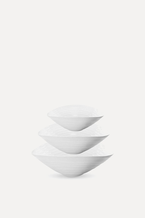 Salad Bowl, Set of 3 from Sophie Conran