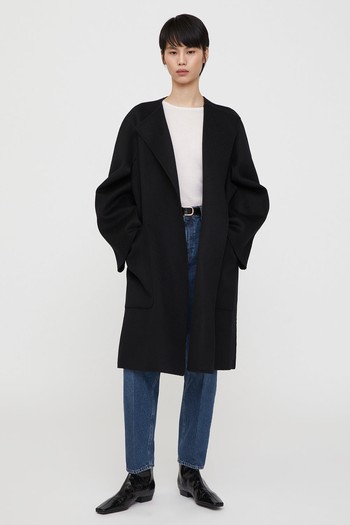 Doublé Wool Cape Coat from Totême