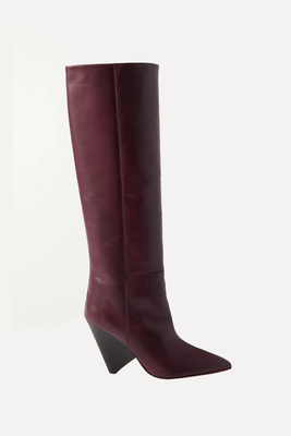 Lakita Leather Knee Boots, £1,050 | Isabel Marant