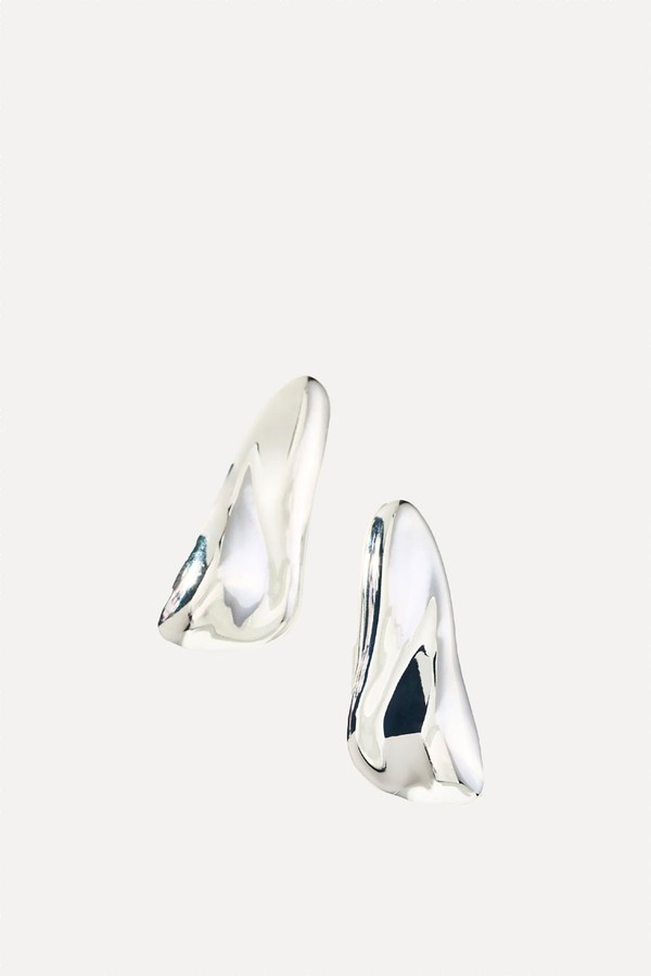 Molten Metal Large Drop Earrings from Anthropologie