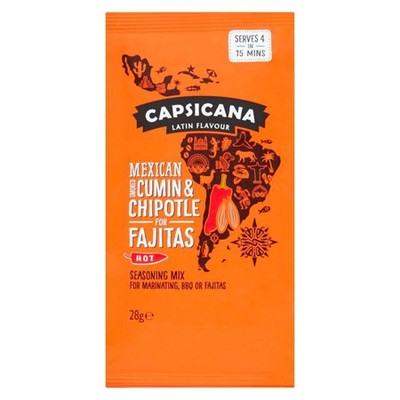 Smoked Cumin & Chipotle Fajita Seasoning from Capsicana